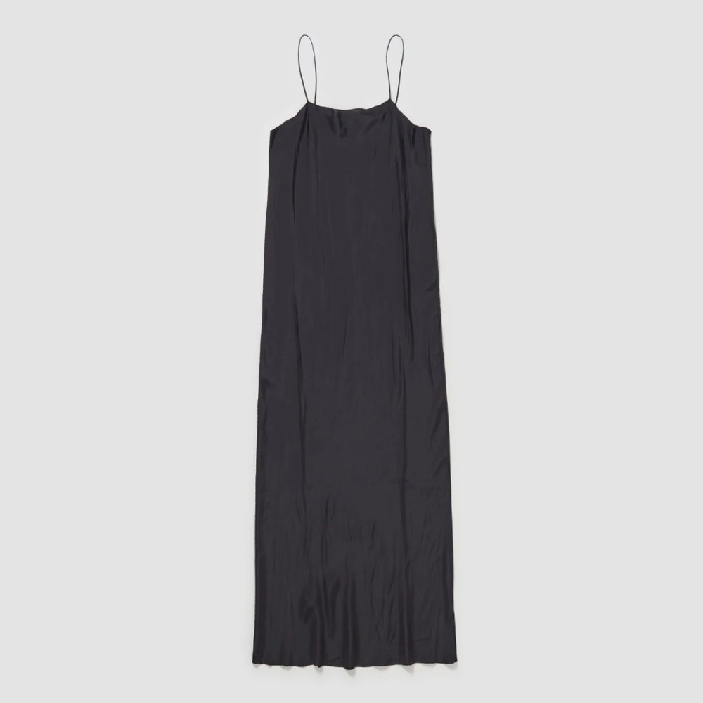 NEW THE ROW  Farissa Sleeveless Maxi Dress in grey REVERSIBLE - size small - Picture 8 of 13